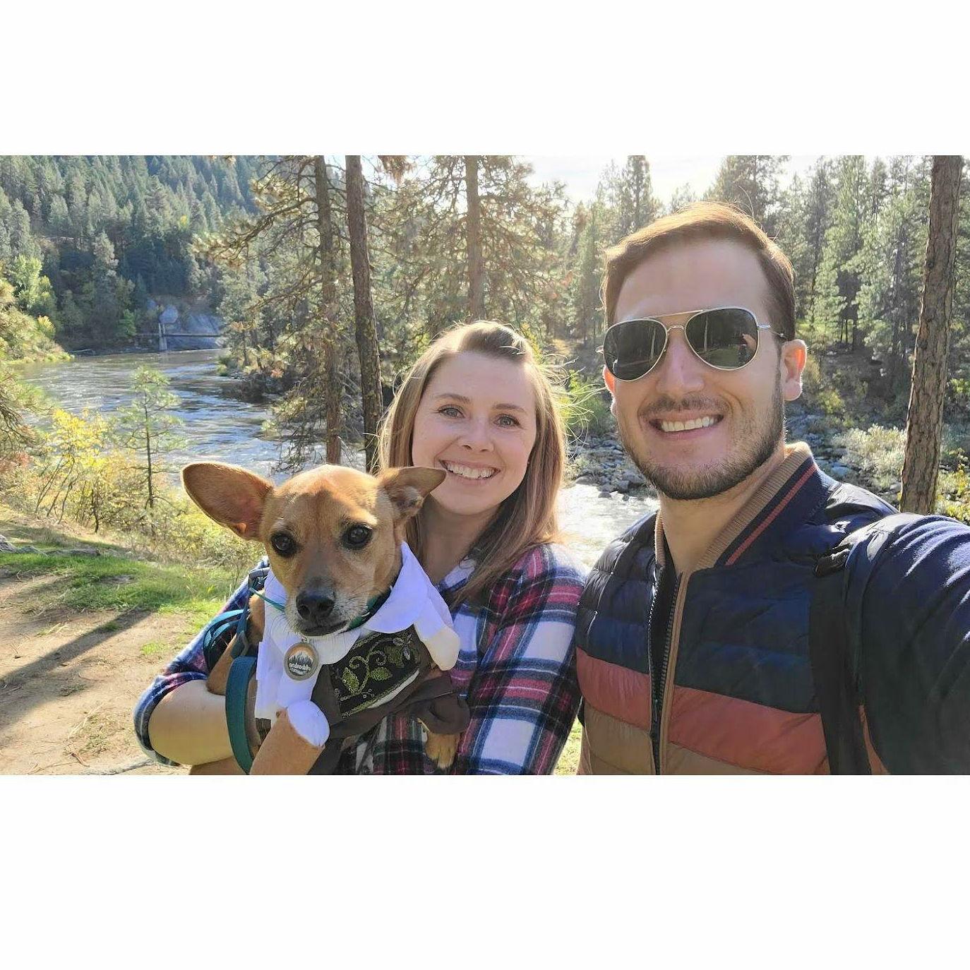 Our first trip to Leavenworth, where we would get engaged 3 years later!