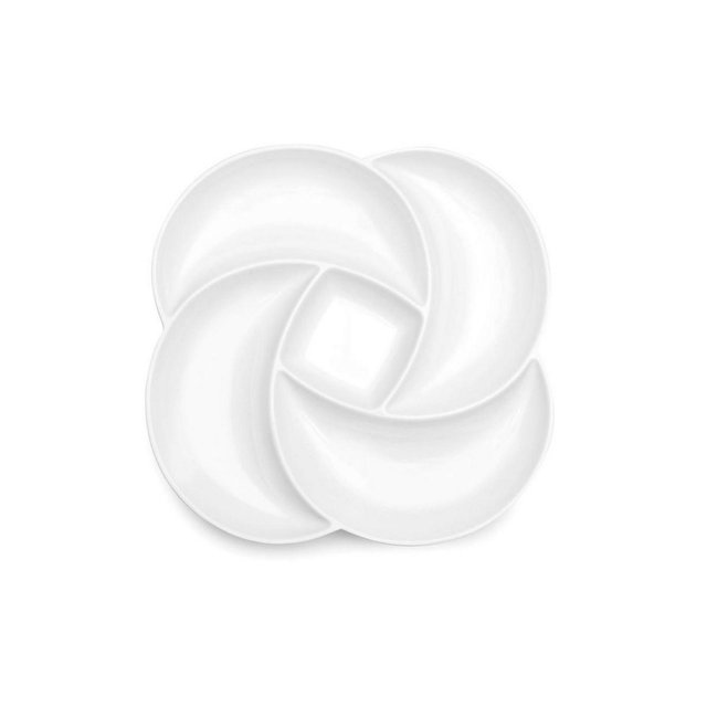 Q Squared 18" Clover Serving Platter