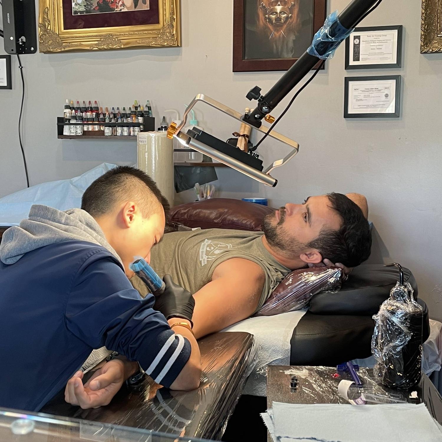 San Diego tattoos - Bergs in the Wutter!