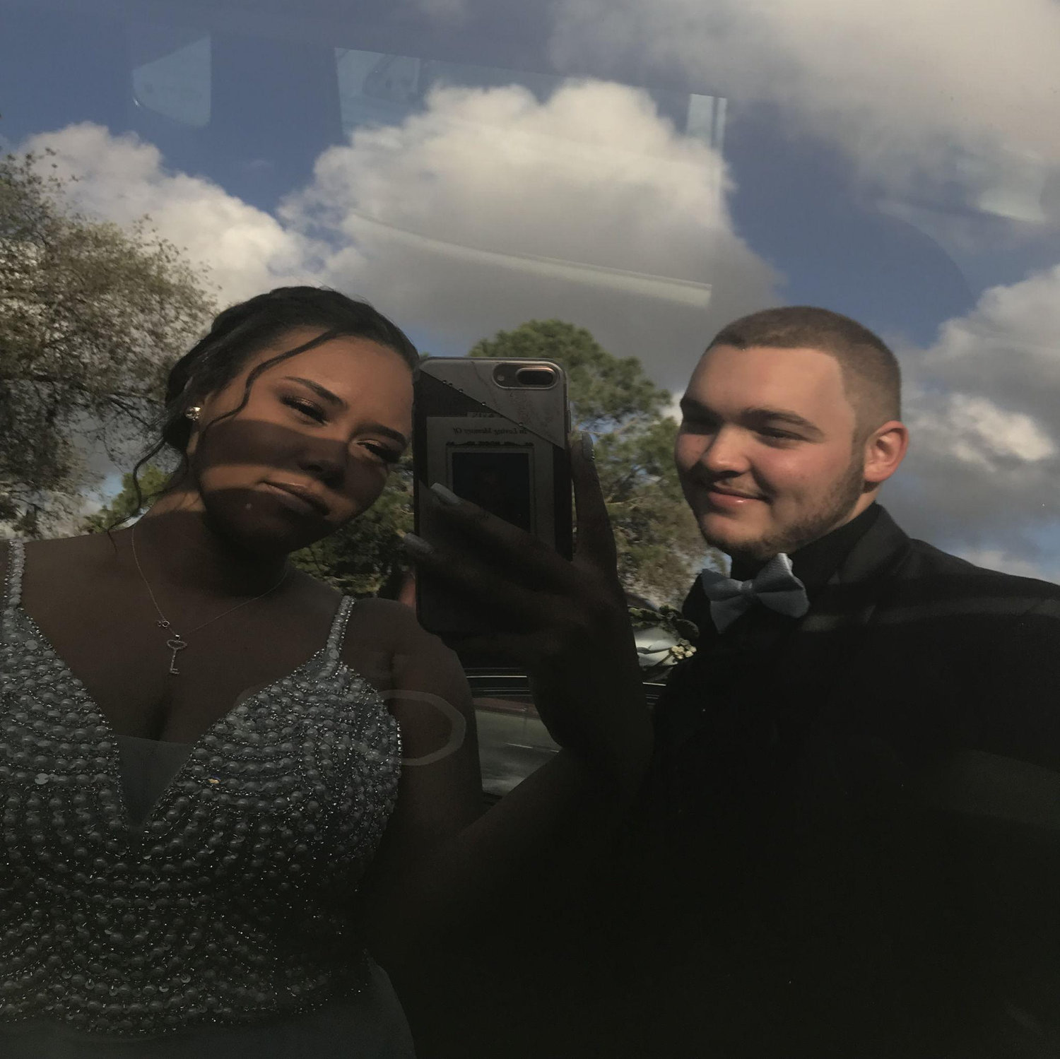 Our senior year prom together