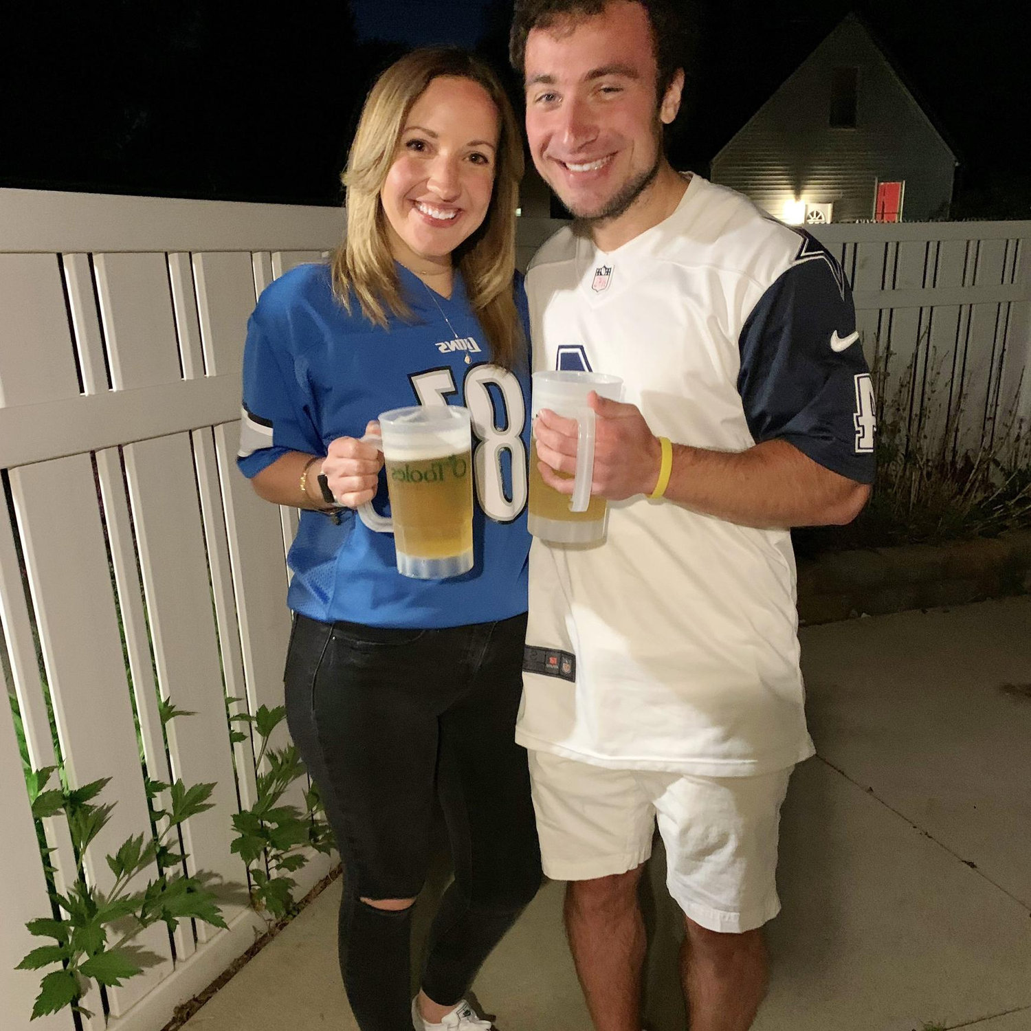Our first picture together 💙 May 2021