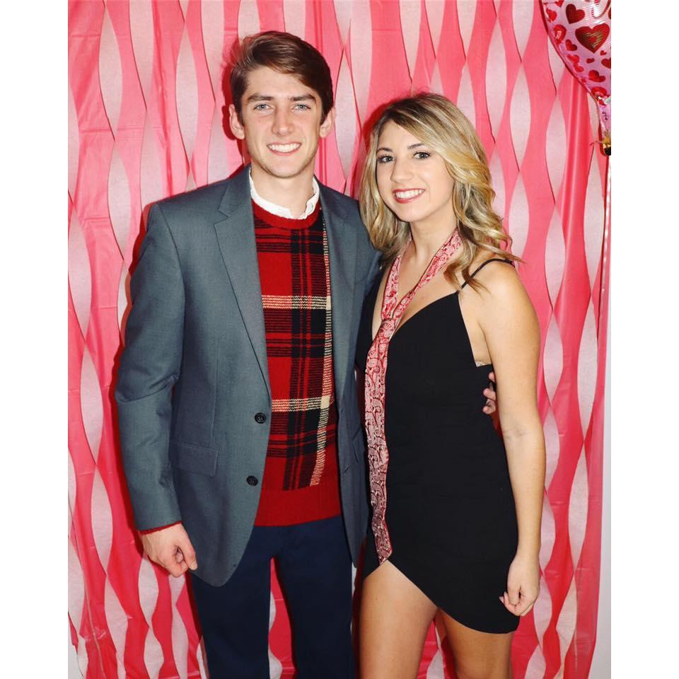 One of our many sorority / fraternity parties together. February 2018