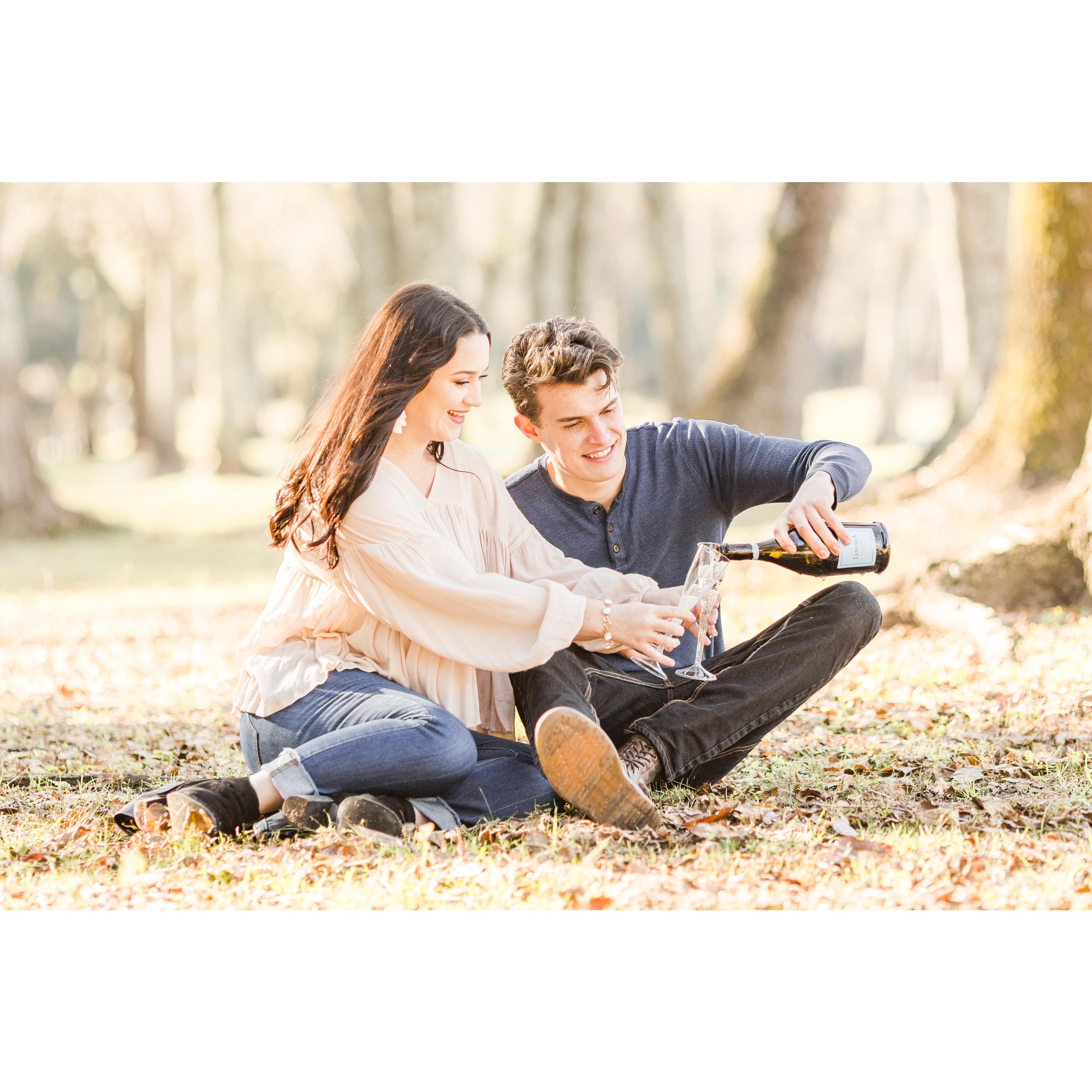 Our engagement session!