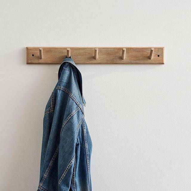 Sadie Wall Hooks, White, 24"