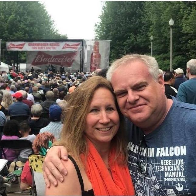 June 2019 at Chicago Blues Fest...about to hear Toronzo Cannon sing "The Chicago Way"!