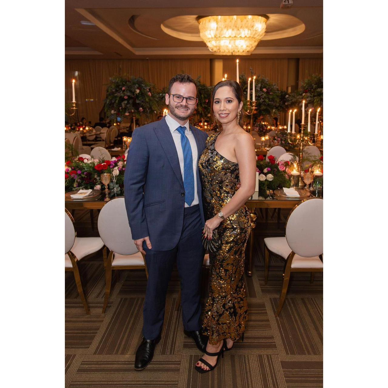 Celebrating some of our friends' love at their wedding!
