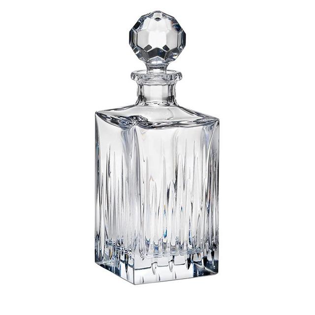 Reed & Barton Crystal Soho Square Decanter