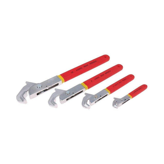 Super Wrench/Adjustable Spanner Set 4" 6" 8" 10" Full Set