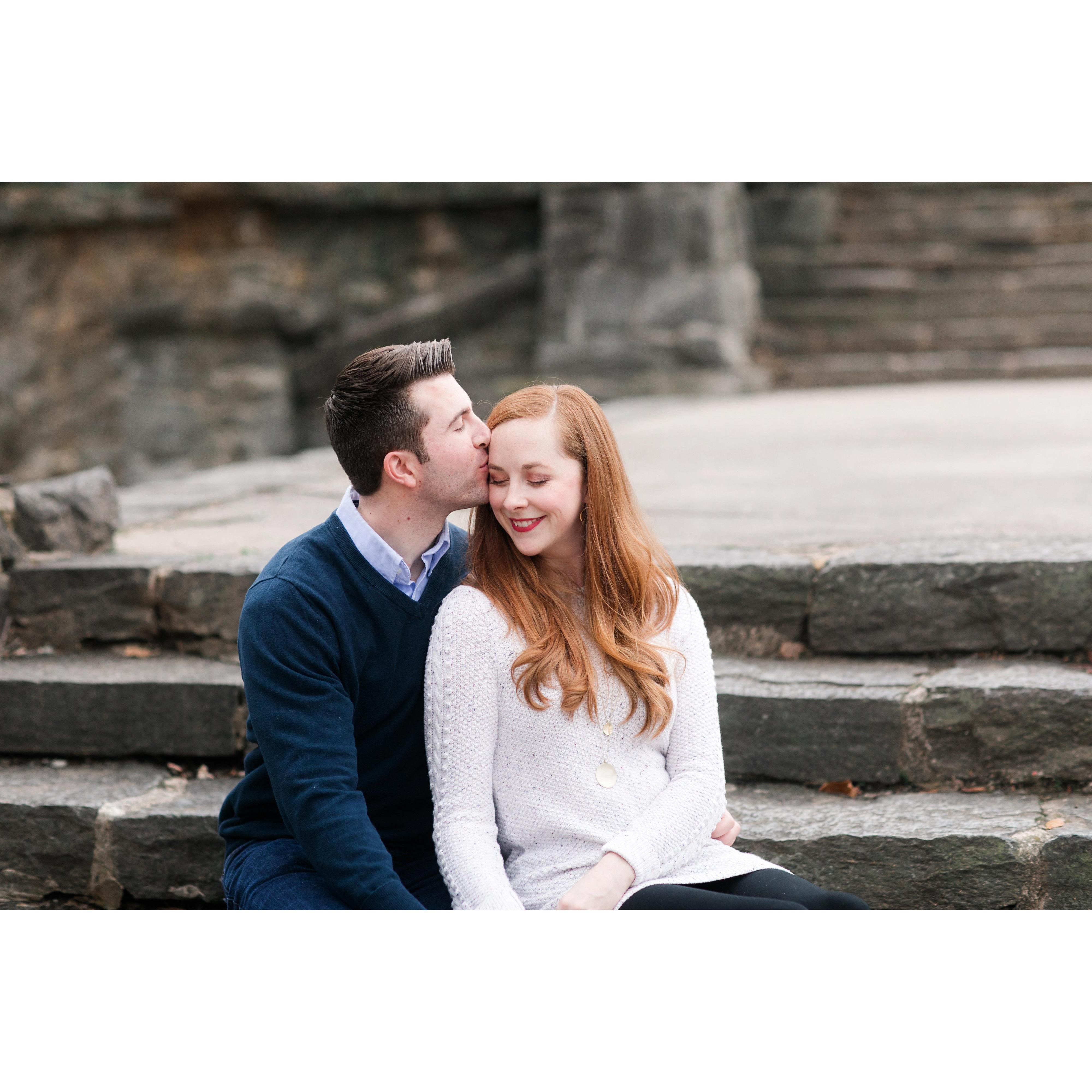 Engagement Photos in Piedmont Park