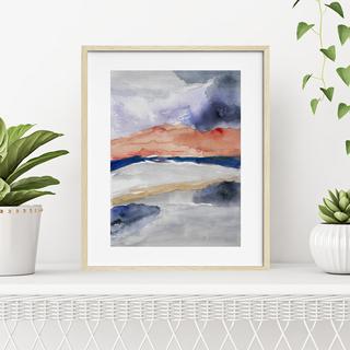 Watercolored Landscape Wall Art