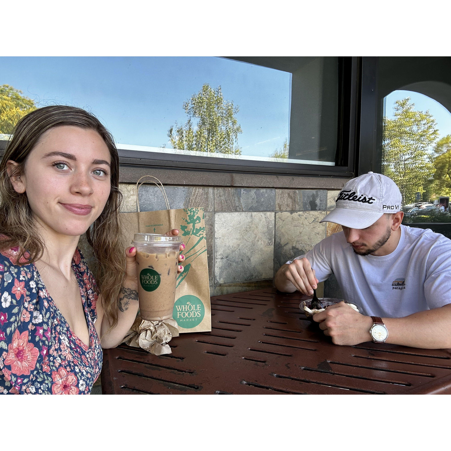 Getting coffee/snacks