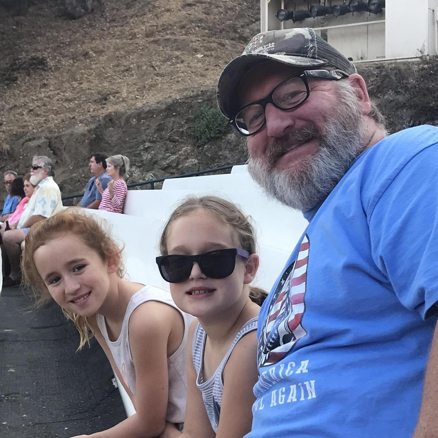 Hanging out at Starlight Bowl.