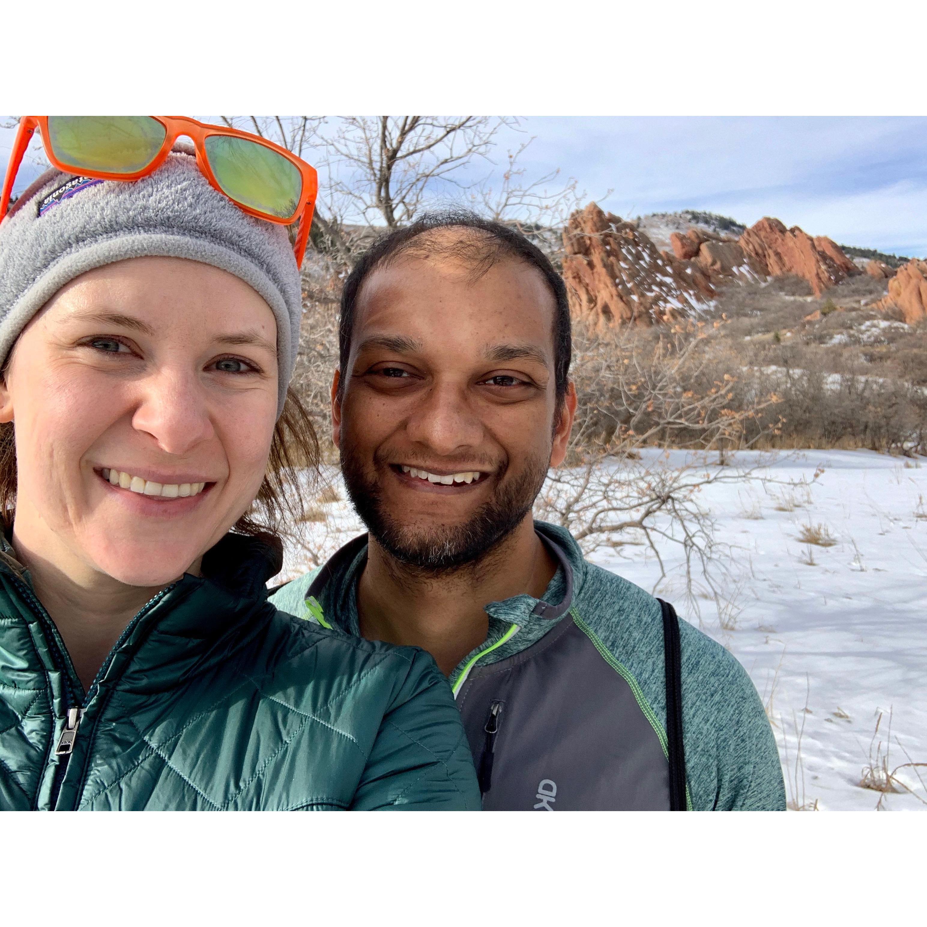 Hiking at Roxborough State Park