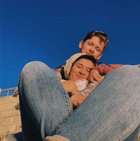 We made it official- boyfriend and girlfriend!