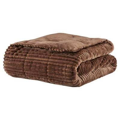 Brown Solid Throw Blankets ("60x70")