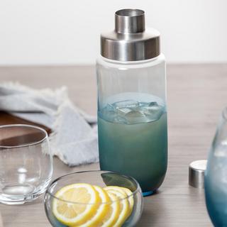 Ombre Glass Cocktail Shaker