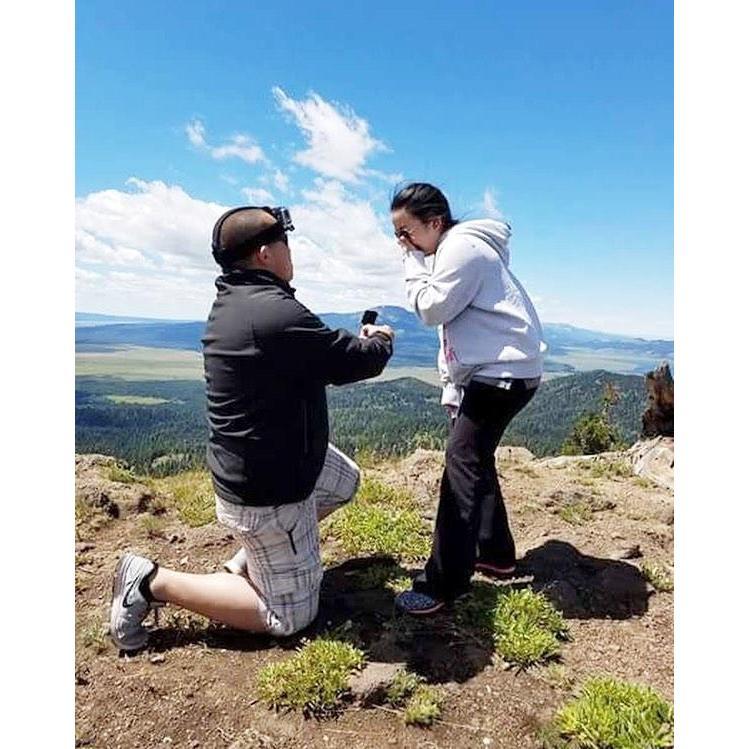 Engagement at Two Top Mountain in Montana 
7-13-16
