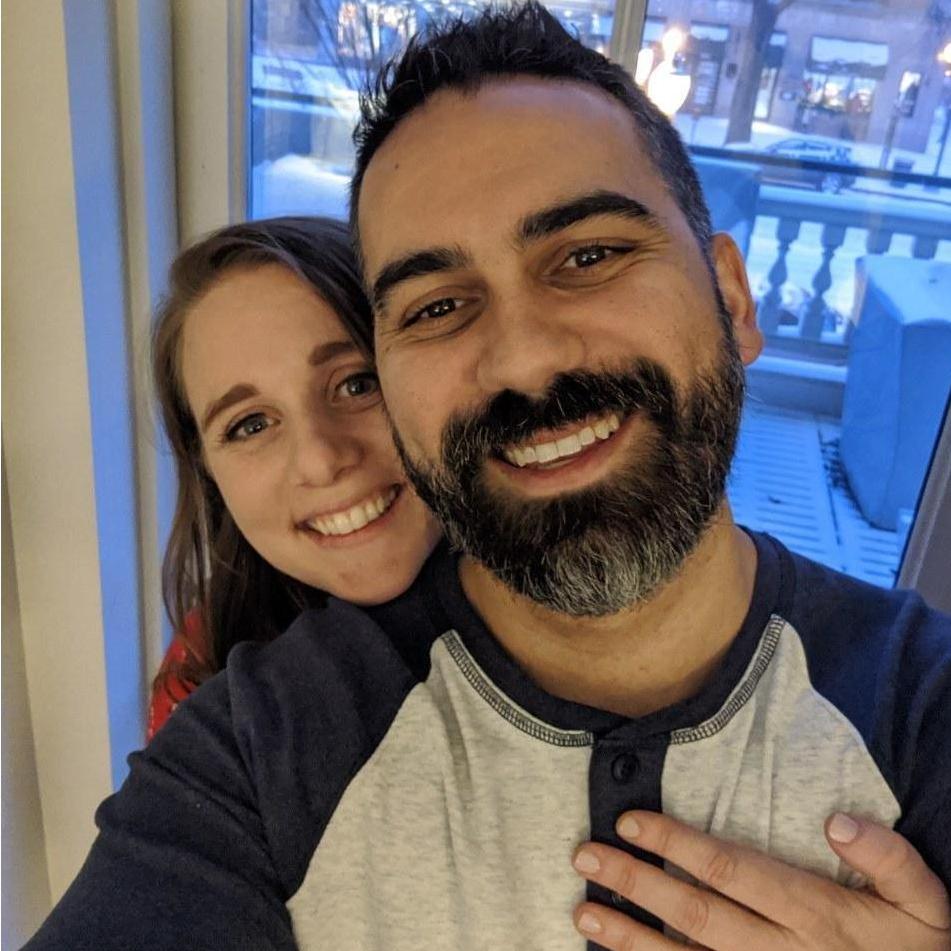 Our Engagement in Saratoga! Scott pulled off a great surprise renting a beautiful suite and proposing on the snowy balcony overlooking Saratoga