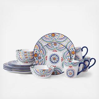 Delano 16-Piece Dinnerware Set, Service for 4