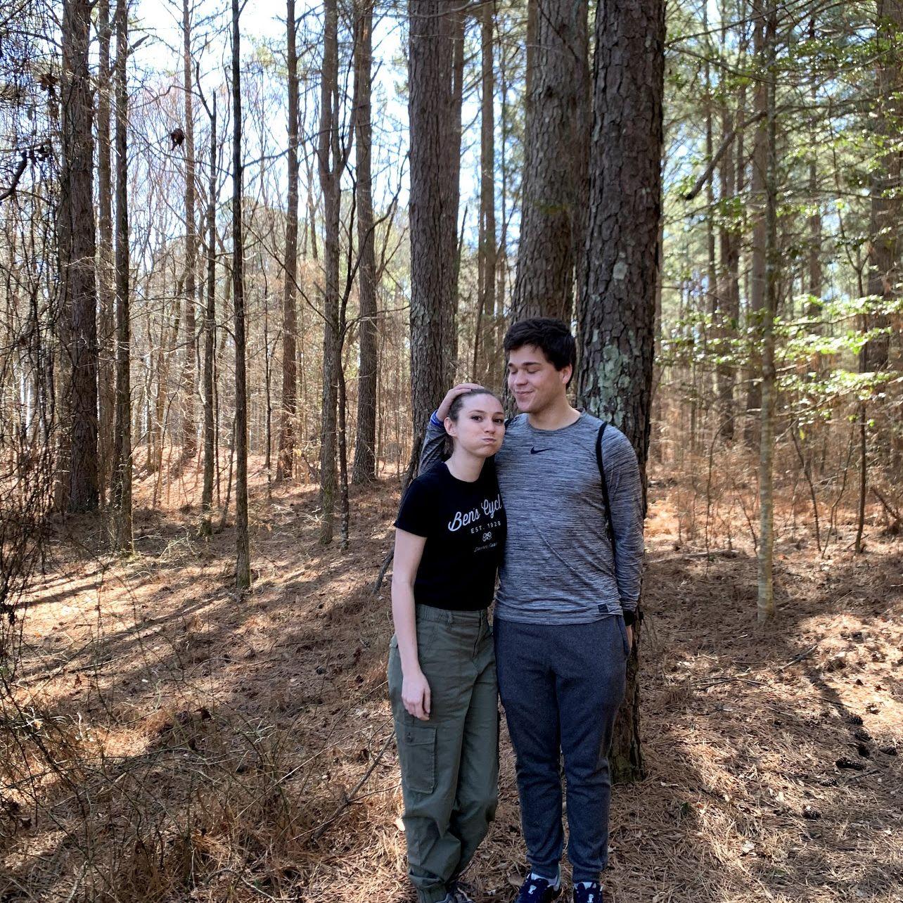 Hiking in North Carolina March 8th, 2021