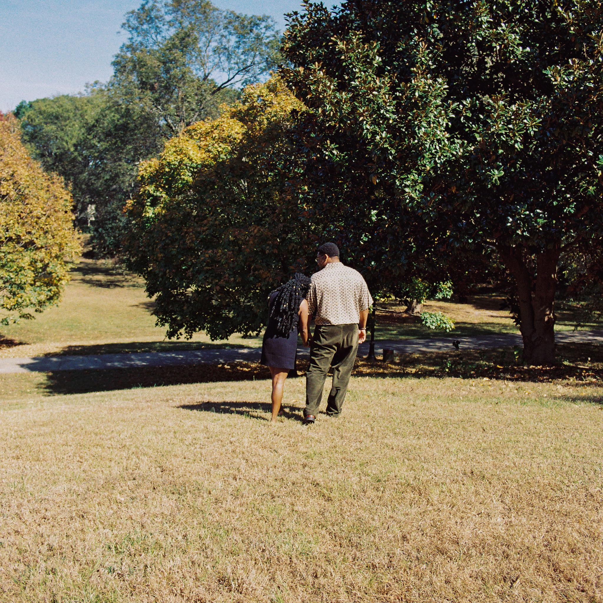 Our first couple dates were at the park, we would walk around or have a little picnic and just talk