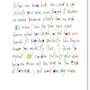 Art Print - Infinity plus One