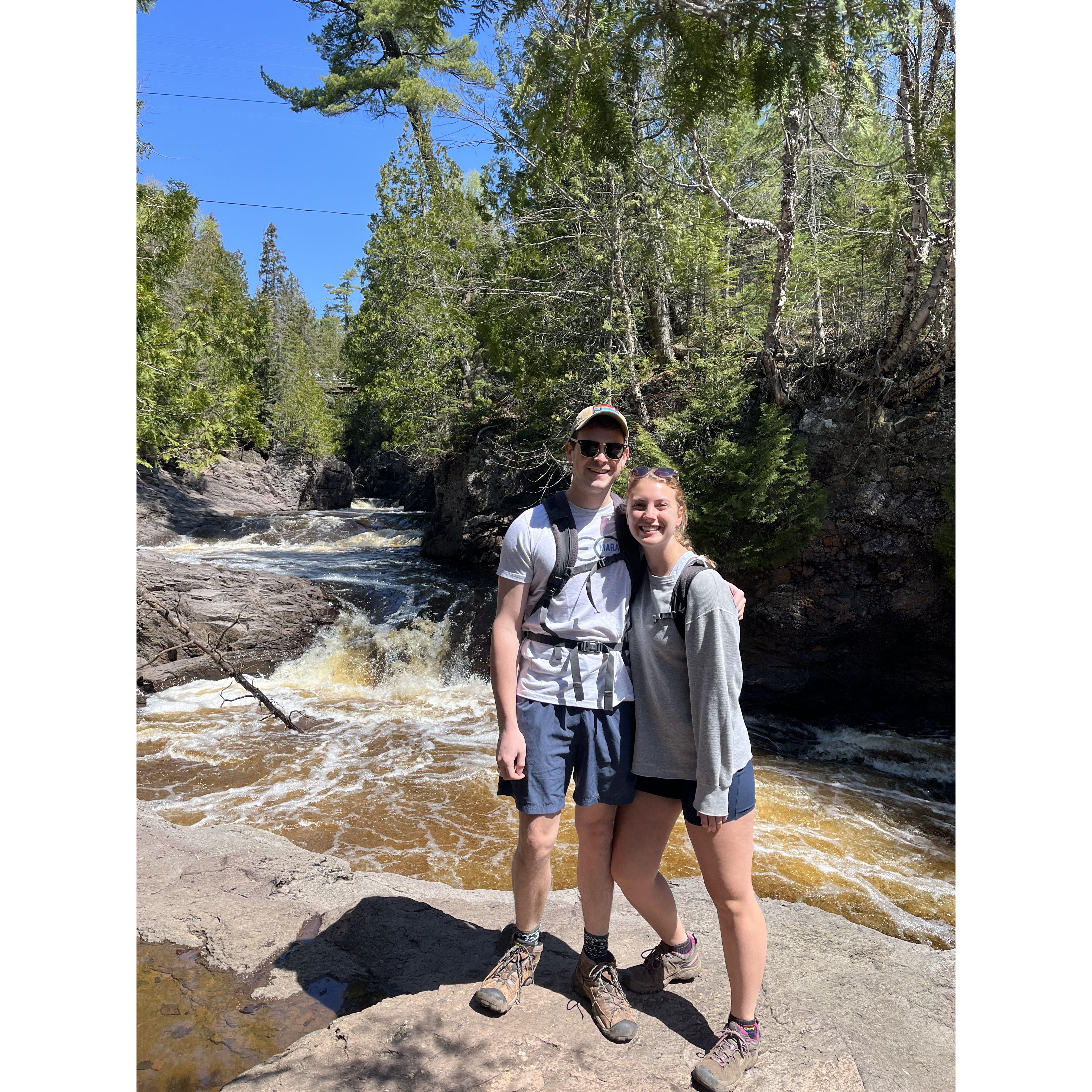 We cannot wait to live closer to the North Shore of Lake Superior to continue going on hikes such as this.
