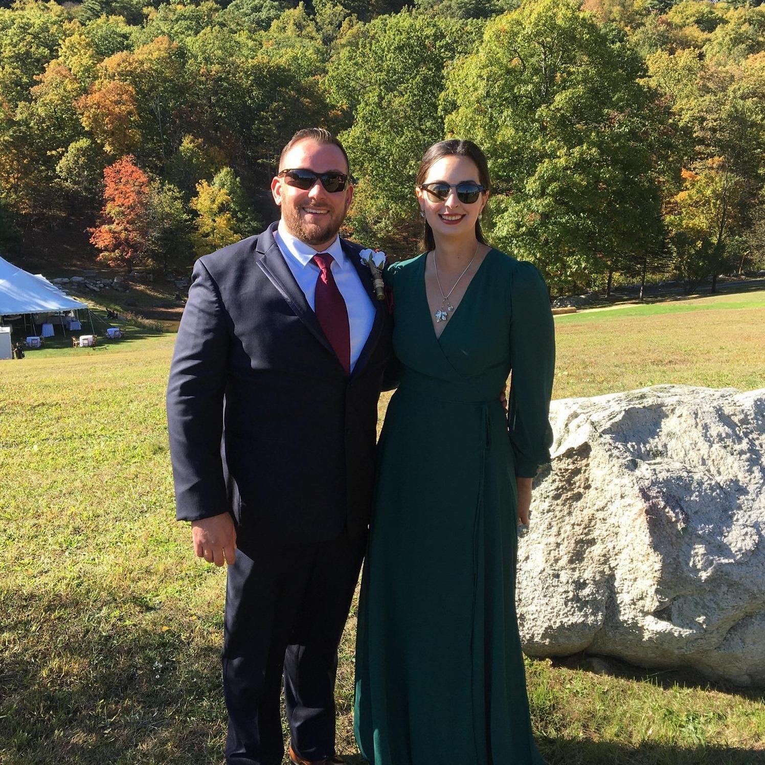 At the wedding of our very good friends, Samantha and Jaime