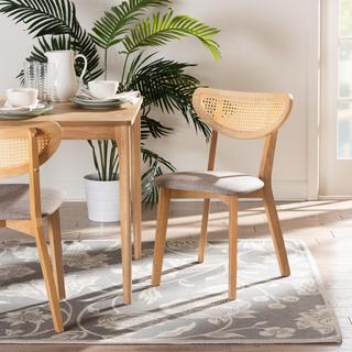 Dannell Mid-Century Modern Dining Chair, Set of 2