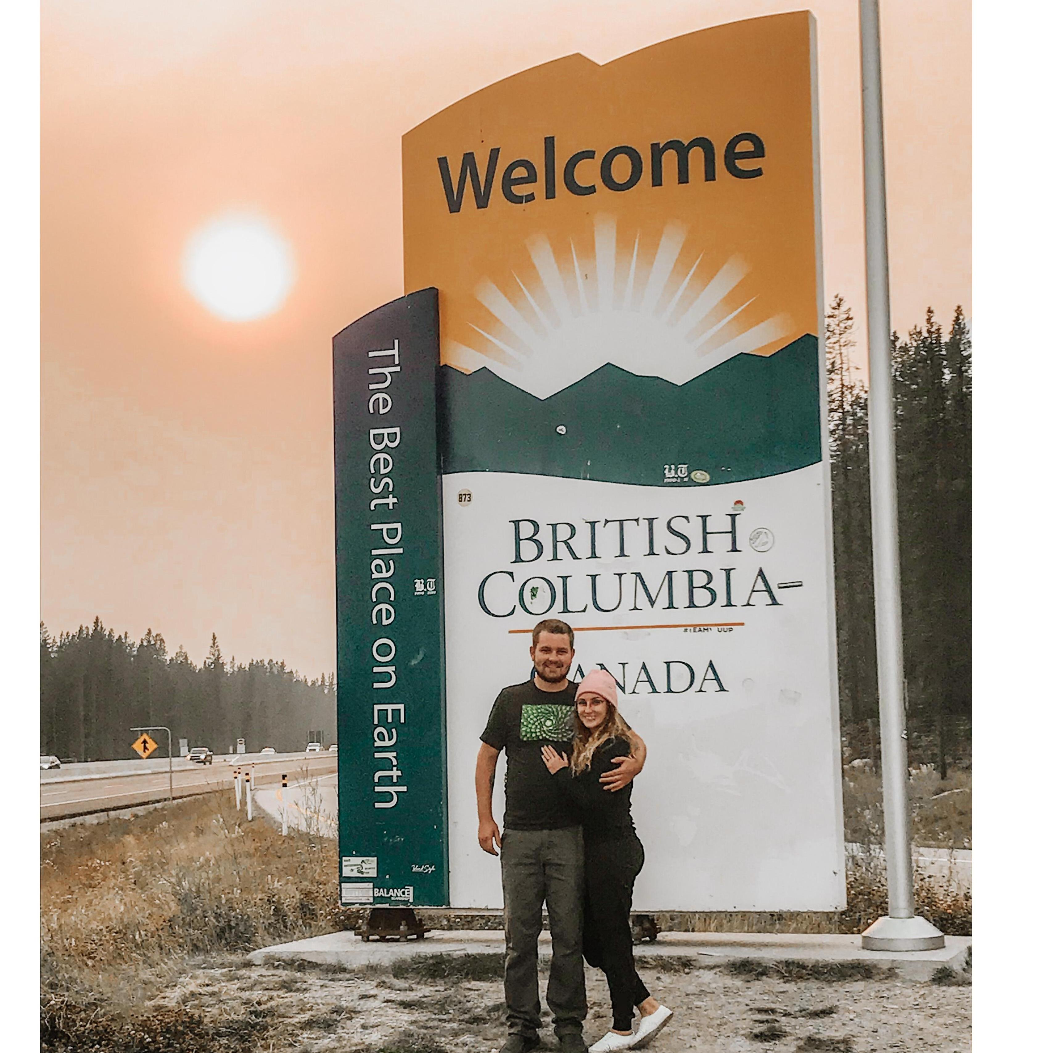 Travelling beautiful British Columbia!