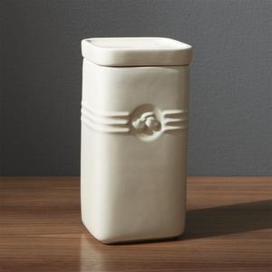 Le Creuset ® Cream Coffee Storage Jar