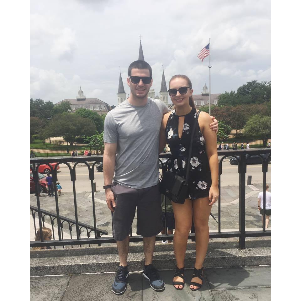 Danielle and Josh in New Orleans 8/5/17