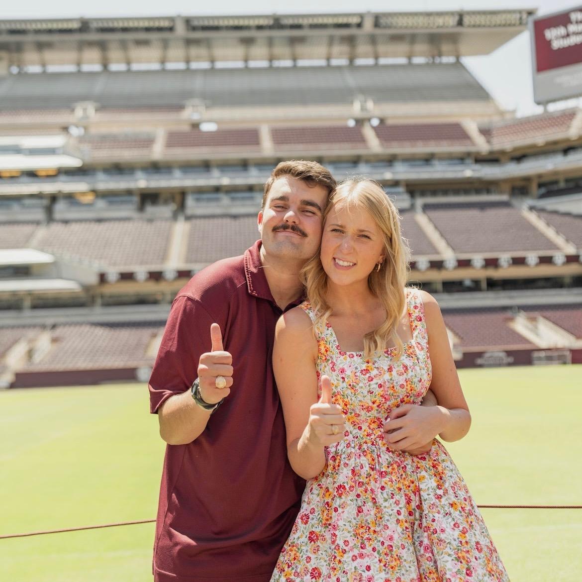 04/21/24: Jeff and Lainie married A&M!