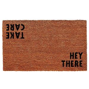 Calloway Mills 100511729 Hey There Doormat 17" x 29" Natural/Black