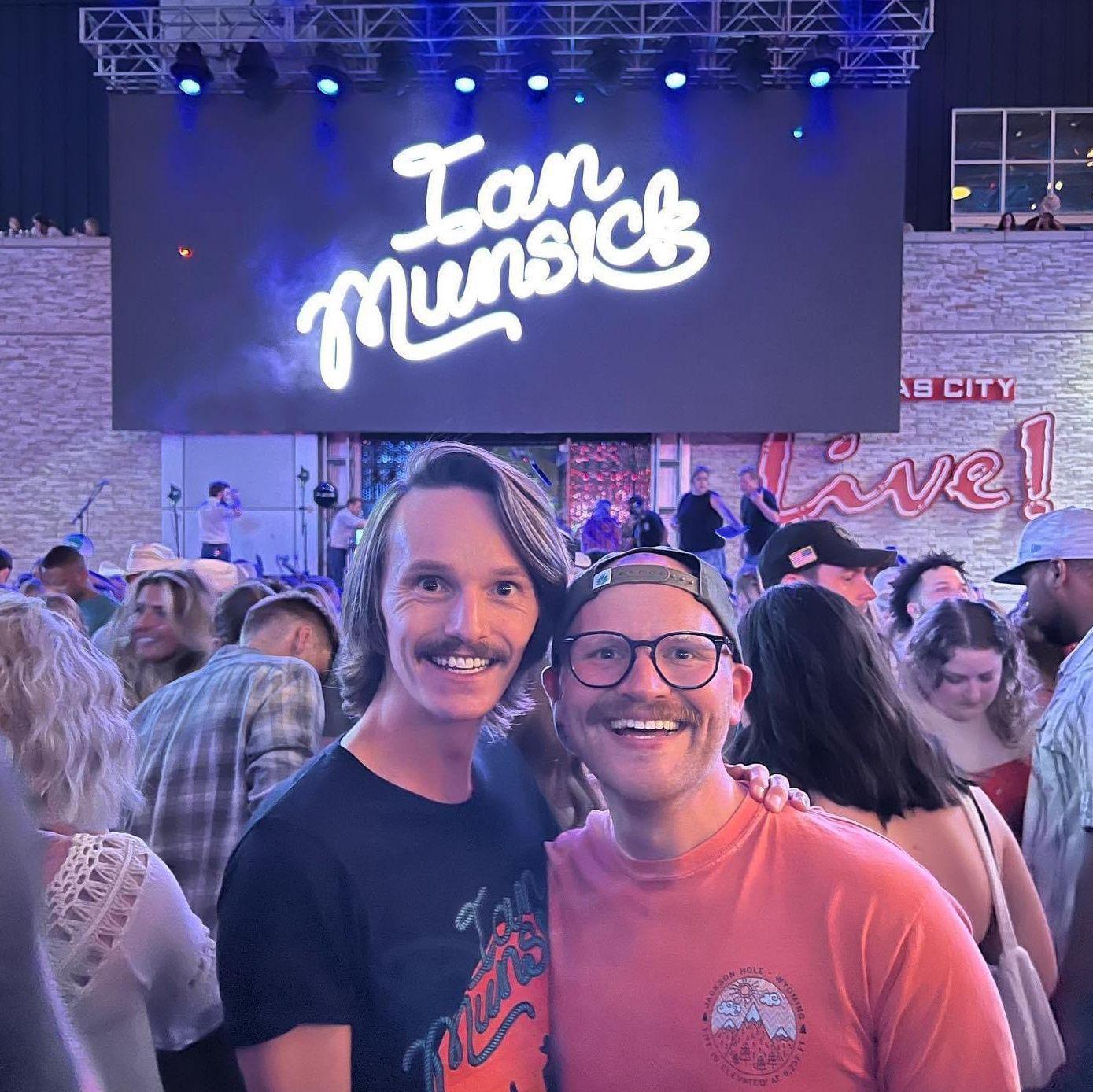 Tyler & Chris went to see on of their favorite artists at Hot Country Nights! Ian Munsick's song "Long Haul" is their wedding song.