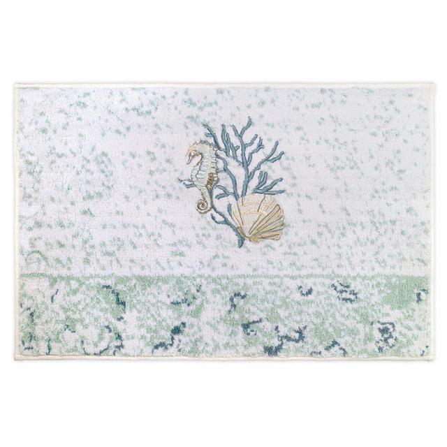 Avanti Coastal Terrazzo 20" x 30" Bath Rug