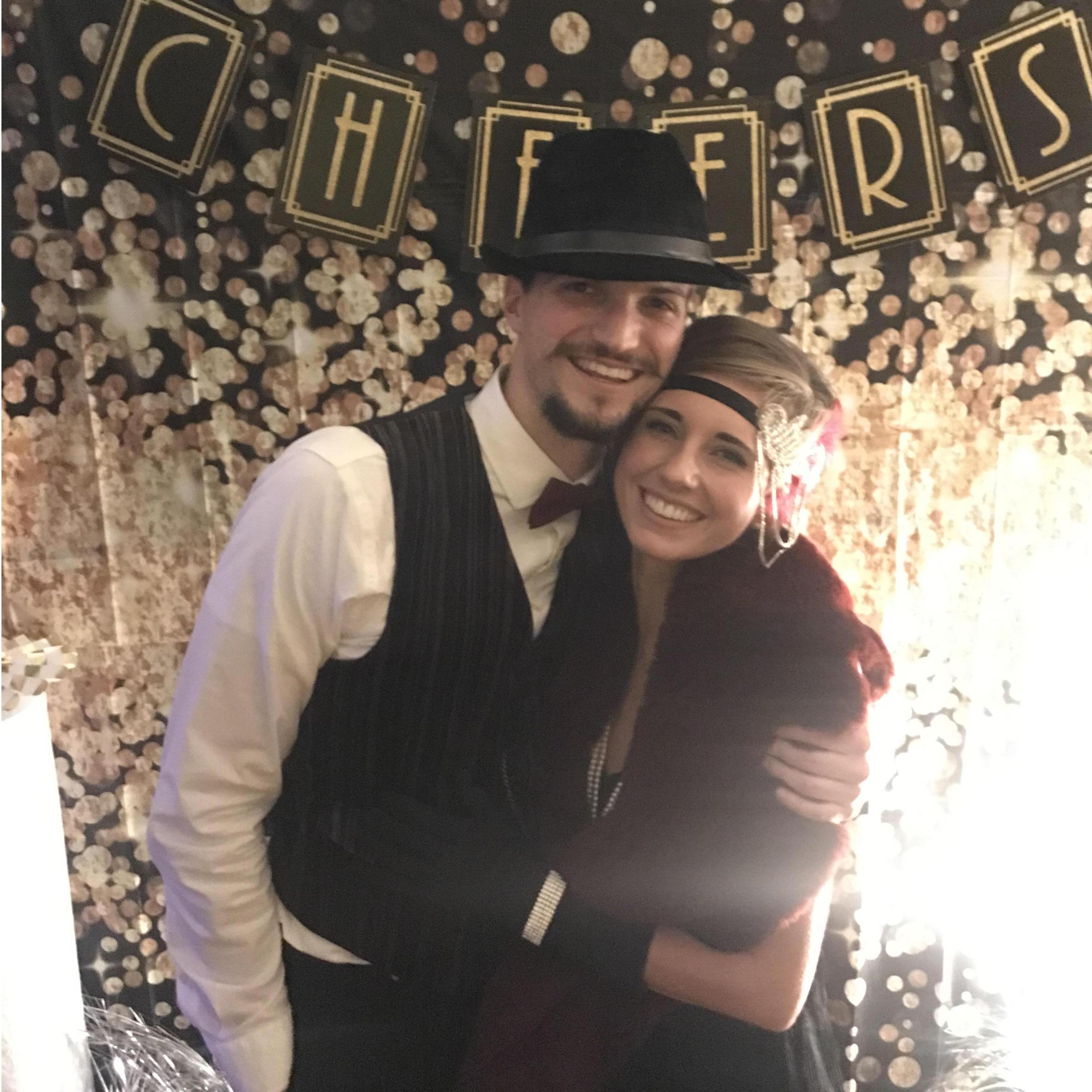 Celebrating 2020 NYE - throwing it back to the 1920's