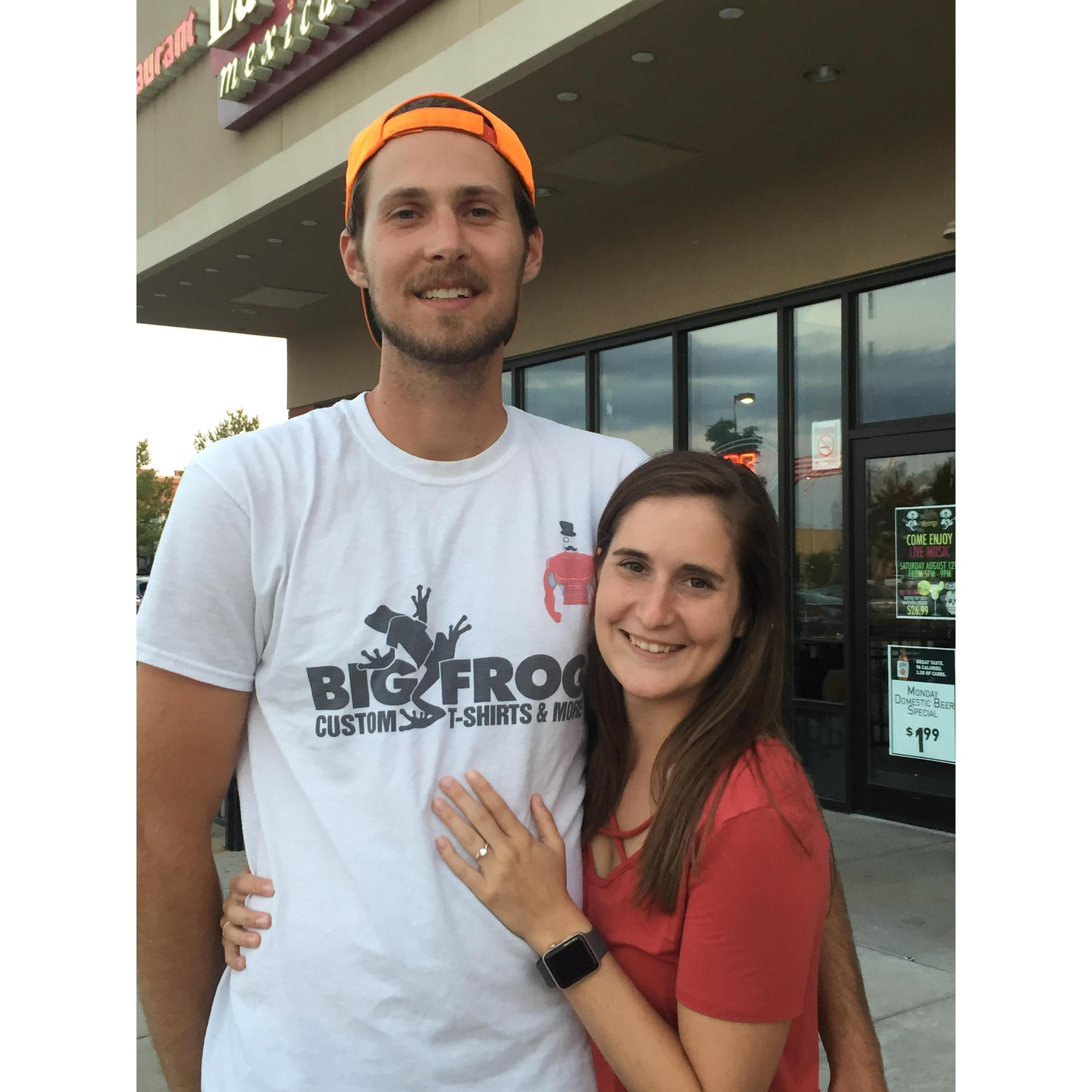 We're engaged!