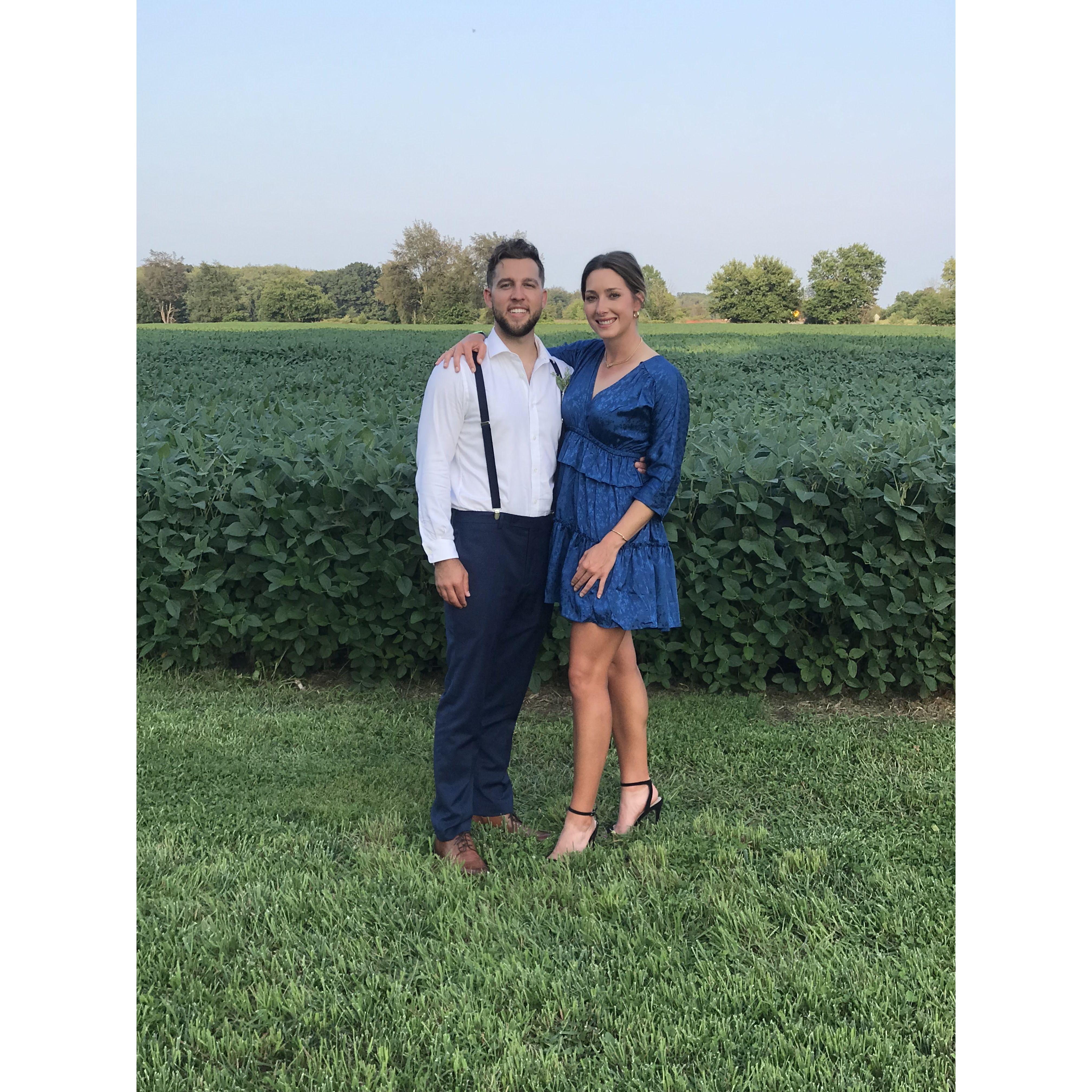 Ethan and Emily's wedding.