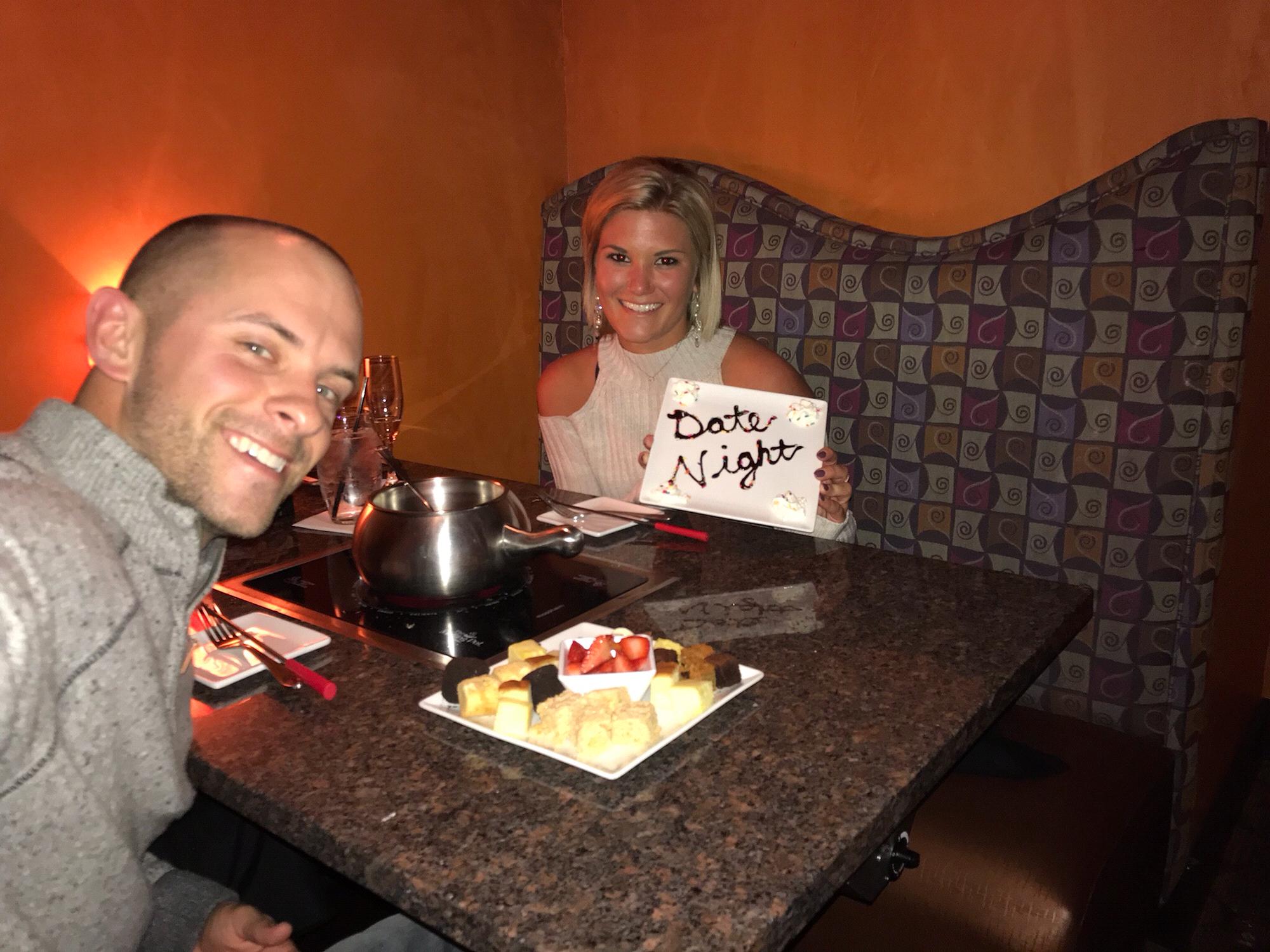 Our first date