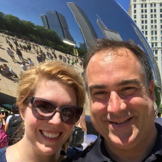 Obligatory Bean selfie, Chicago.