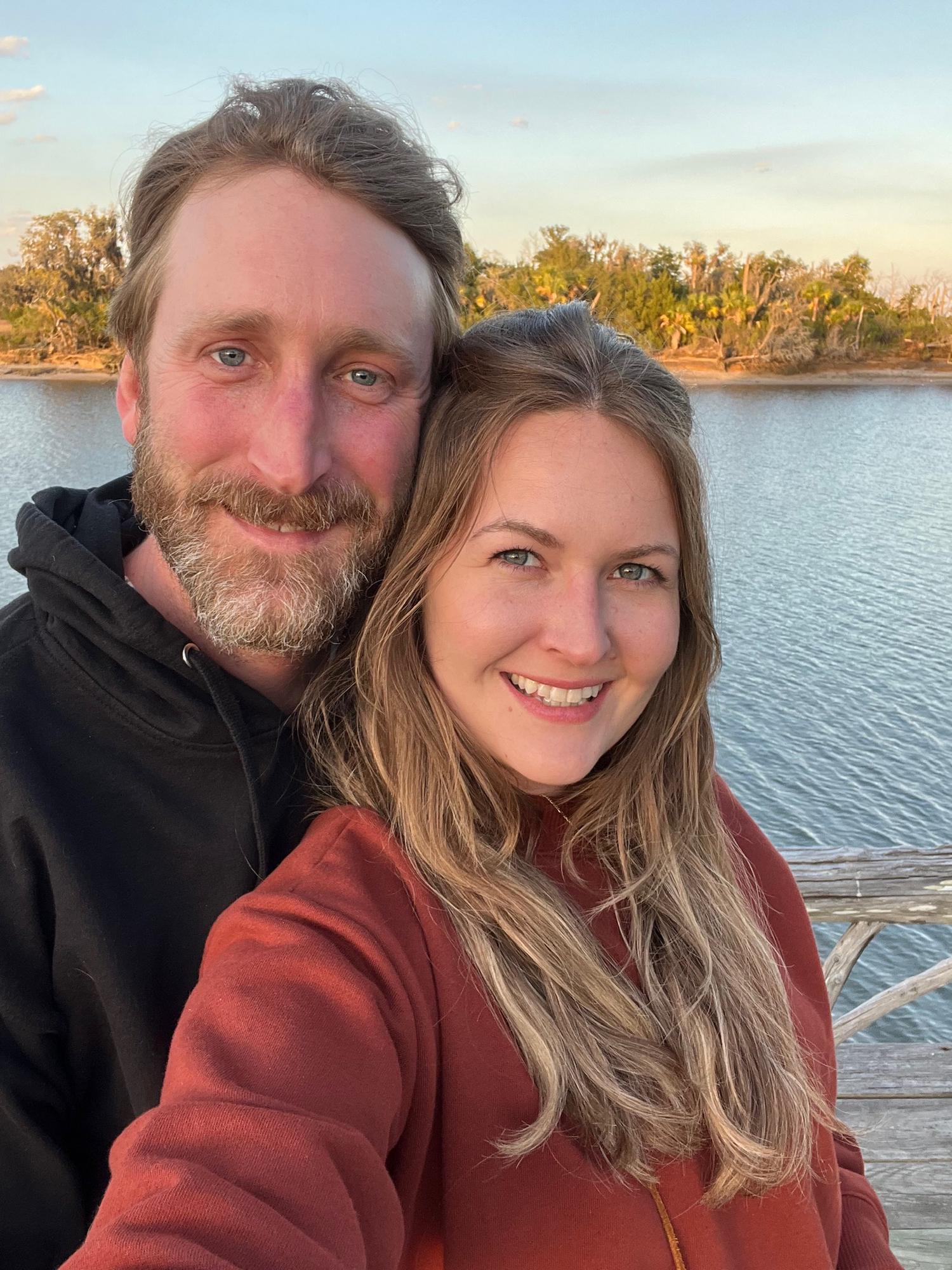 Dave and Wanda Scott’s dock April 2022