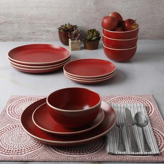 Rockaway 12-Piece Dinnerware Set, Service for 4