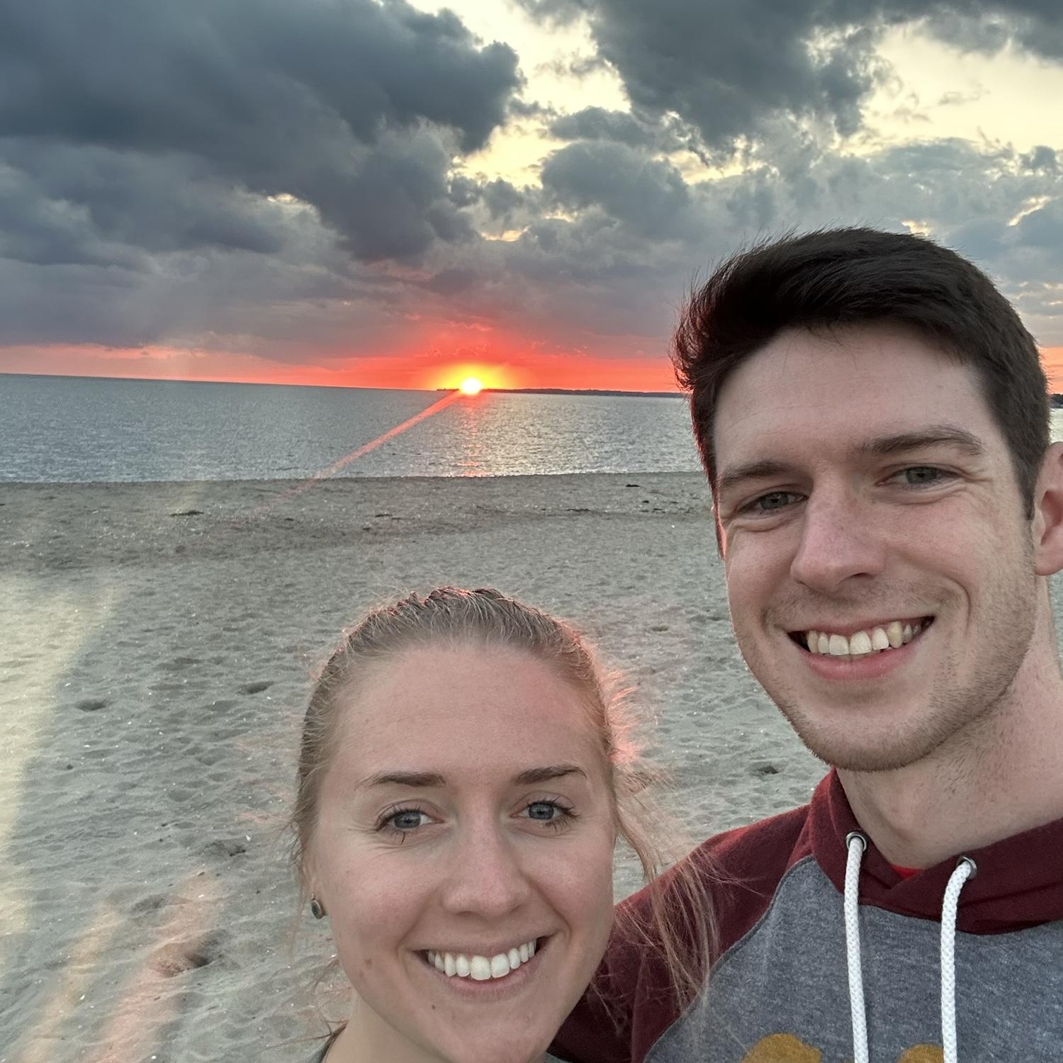 Enjoying the east coast on one of Katy's travel nurse contracts.
