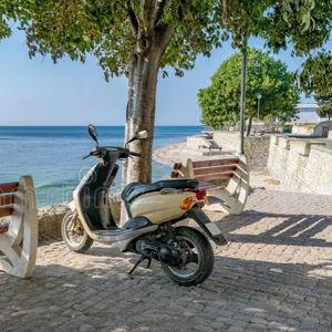 Scooter Rental on Our Honeymoon