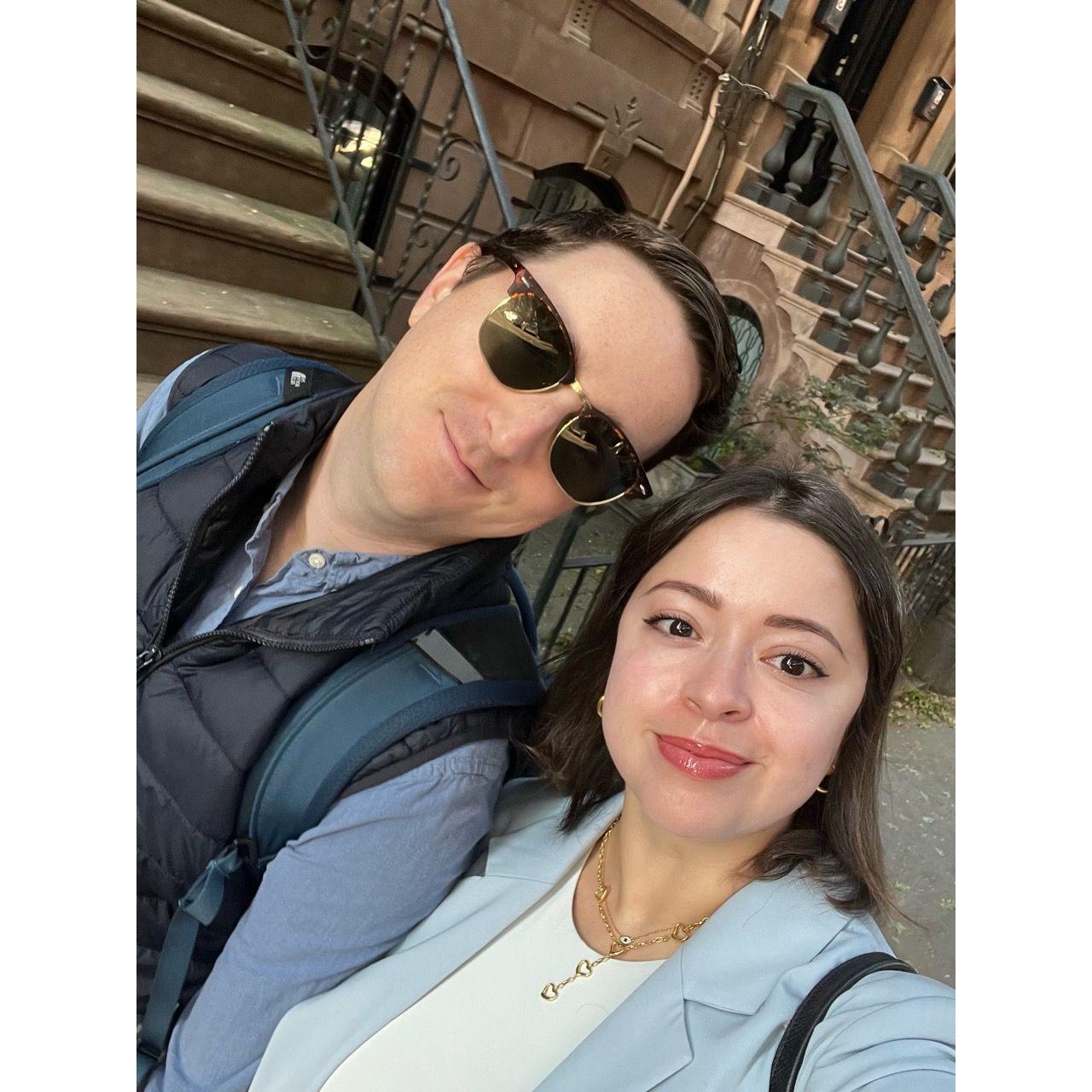 On the way to Helena's PhD Defense! September 2024