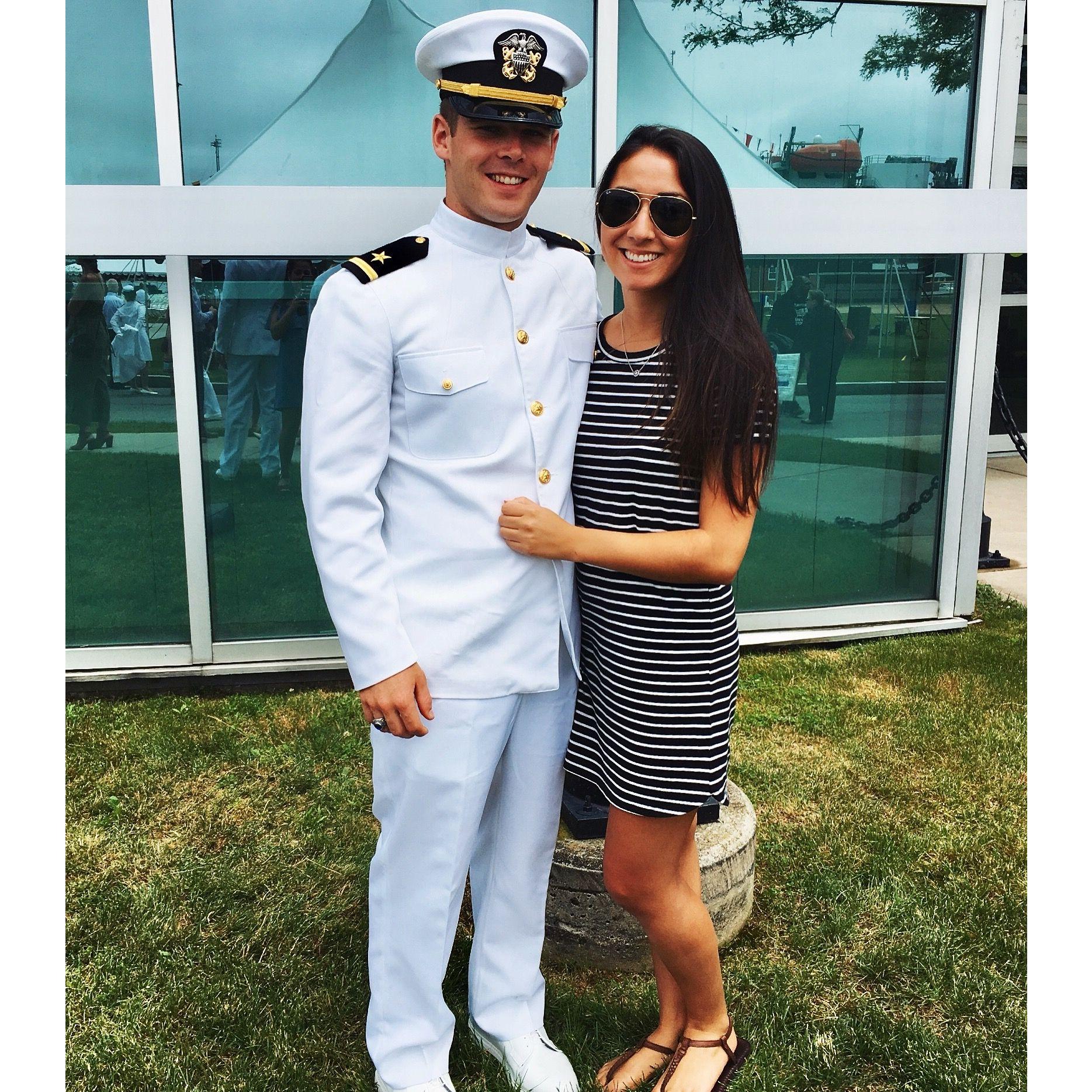 Mikes Graduation from Massachusetts Maritime Academy in 2017