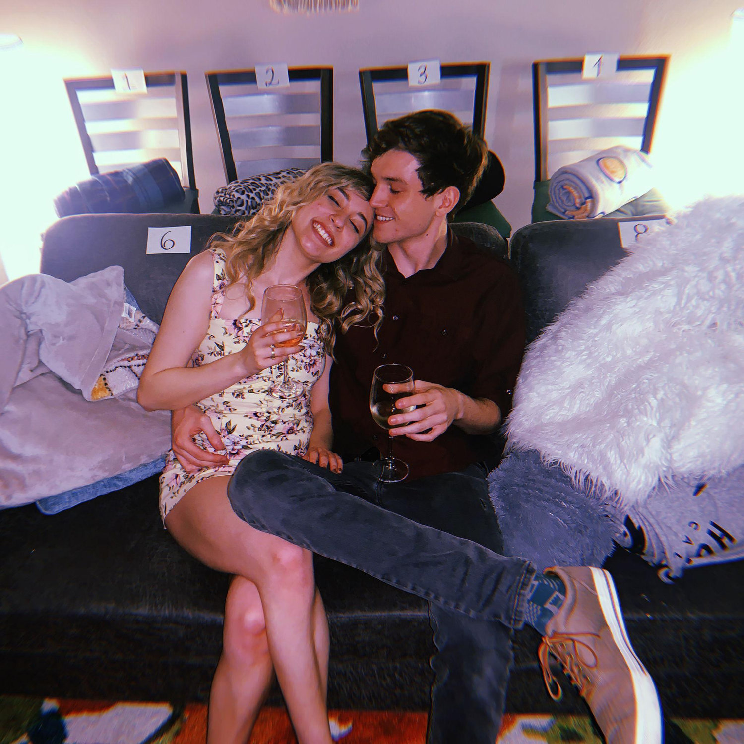 Just 3 months into their relationship, the pandemic hit and Ross & Maddie decided to stay in each other's bubbles by living together.