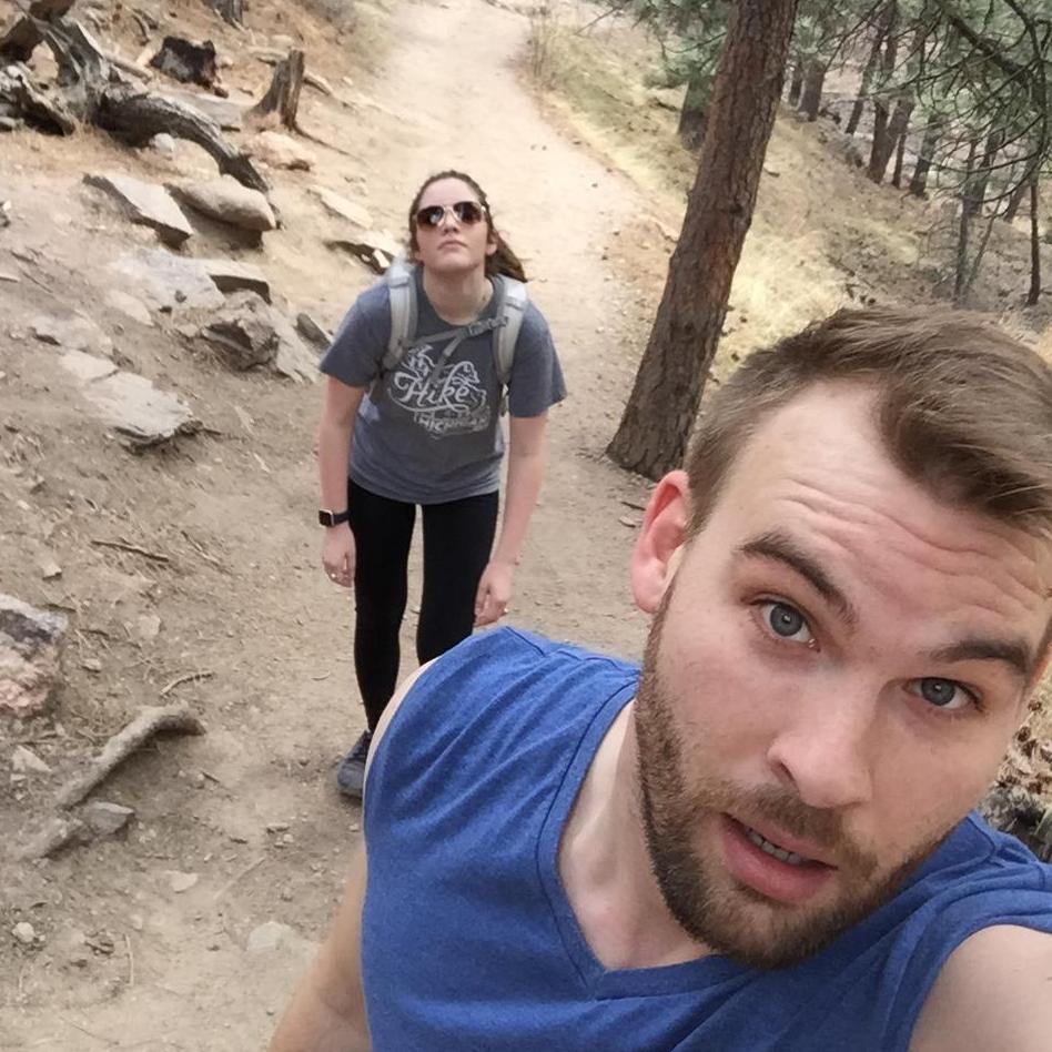 "Let's go hiking", she said. "It'll be fun", she said.