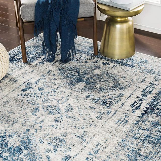 Artistic Weavers Desta Blue/White Area Rug, 9' x 12'